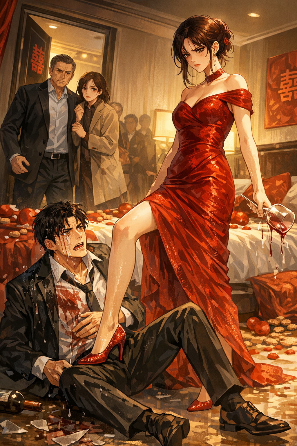 Đêm Tân Hôn Tôi Đá Bay Cả Nhà Chồng